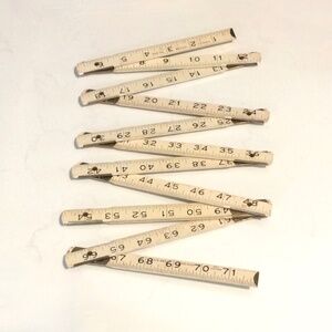 Vintage Stanley Victor 72” Folding Zig-Zag Ruler